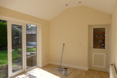 Newton le Willows extension painting